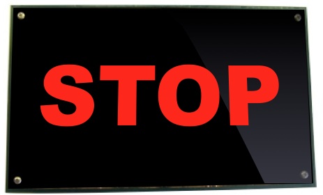 panneau lumineux stop
