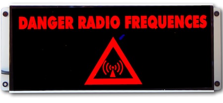 pictogramme lumineux danger radiofrequence
