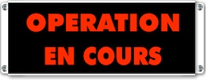 signalisation lumineuse opération en cours